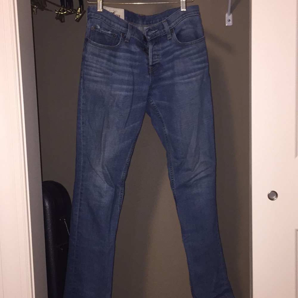 Hollister light blue wash skinny jeans